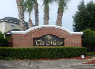 Manor Sign